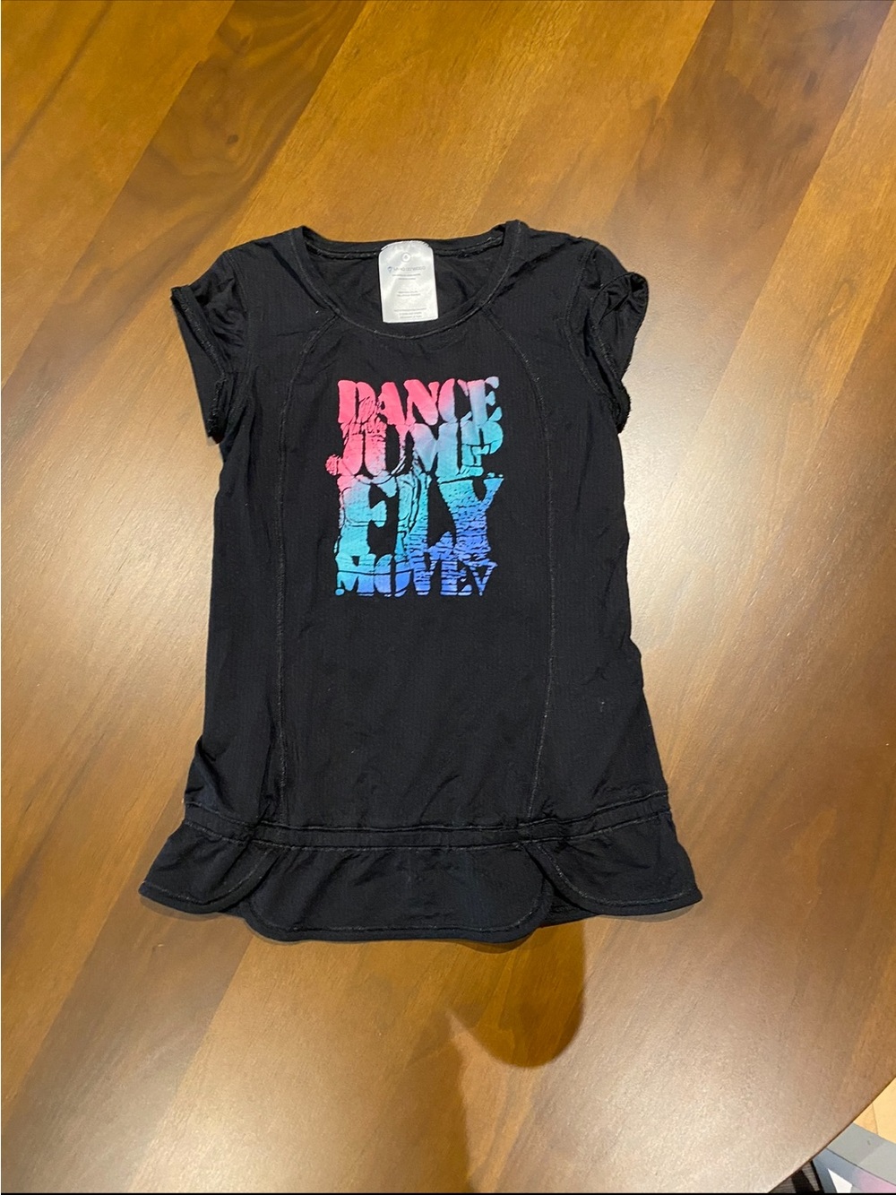 Girls ivivva shirt size 6 gymnastics